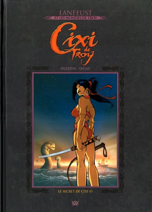 Couverture de l'album Lanfeust et les mondes de Troy Tome 24 Cixi de Troy - Le secret de Cixi (1ère partie)