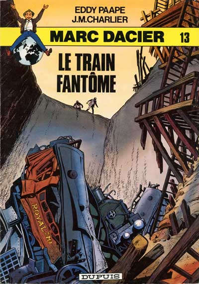 Couverture de l'album Marc Dacier Couleurs Tome 13 Le train fantôme