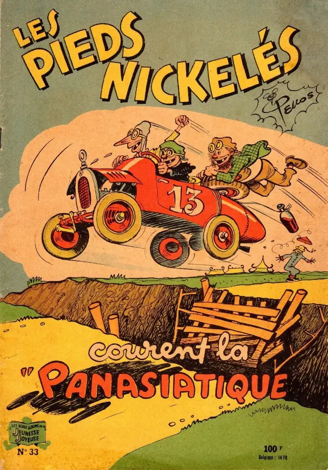 Couverture de l'album Les Pieds Nickelés Tome 33 Les Pieds Nickelés courent la Panasiatique