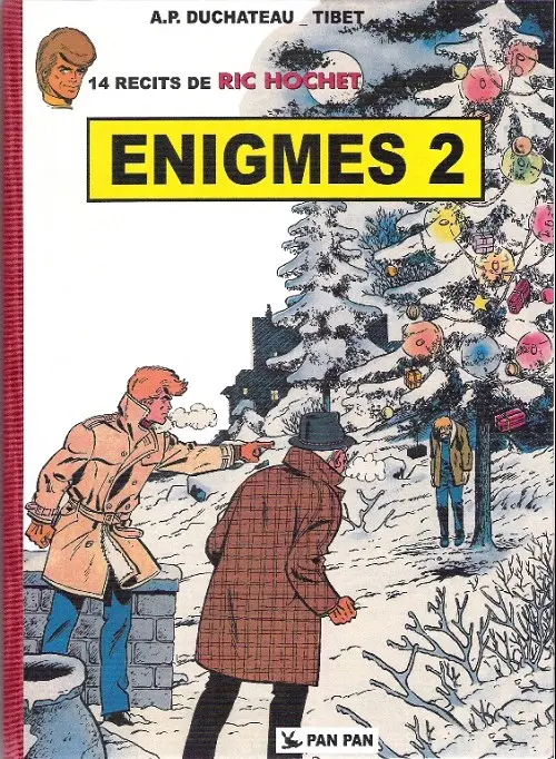 Couverture de l'album Ric Hochet : Enigmes 2