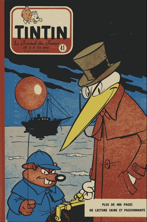 Couverture de l'album Tintin Tome 41