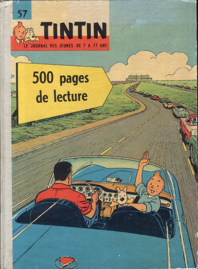 Couverture de l'album Tintin Tome 57 Tintin album du journal (n° 756 à 762)