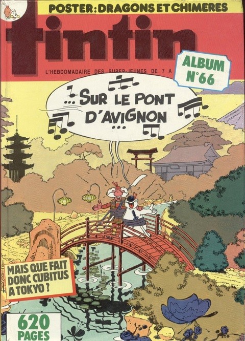 Couverture de l'album Tintin N° 66