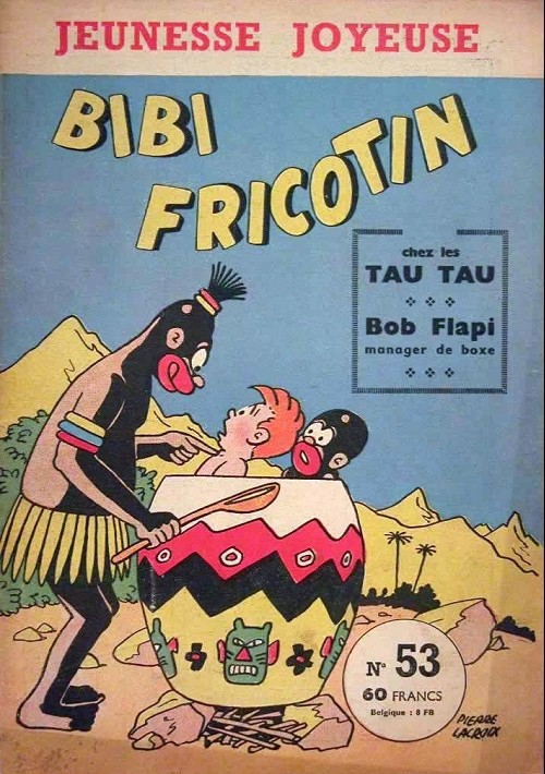 Couverture de l'album Bibi Fricotin Tome 53 Bibi Fricotin chez les Tau Tau