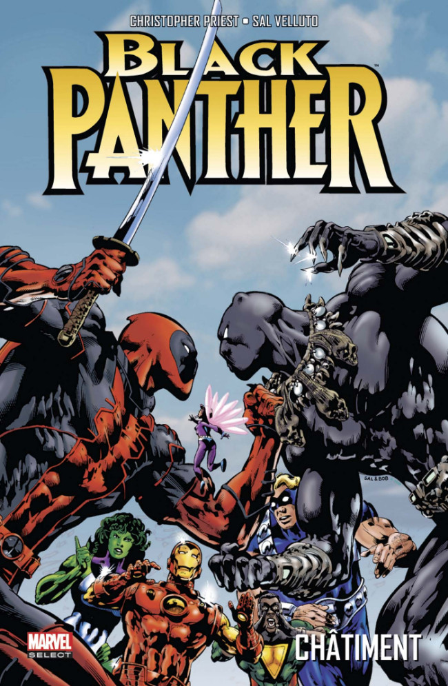 Couverture de l'album Black Panther Marvel select Tome 2 Châtiment