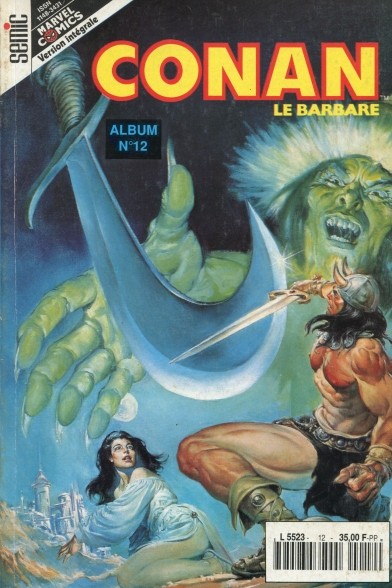 Couverture de l'album Conan le barbare Album N°12 (du n°34 au n°36)