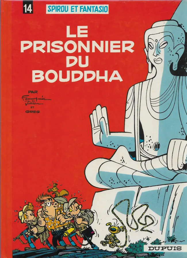 Couverture de l'album Spirou et Fantasio Tome 14 Le prisonnier du Bouddha