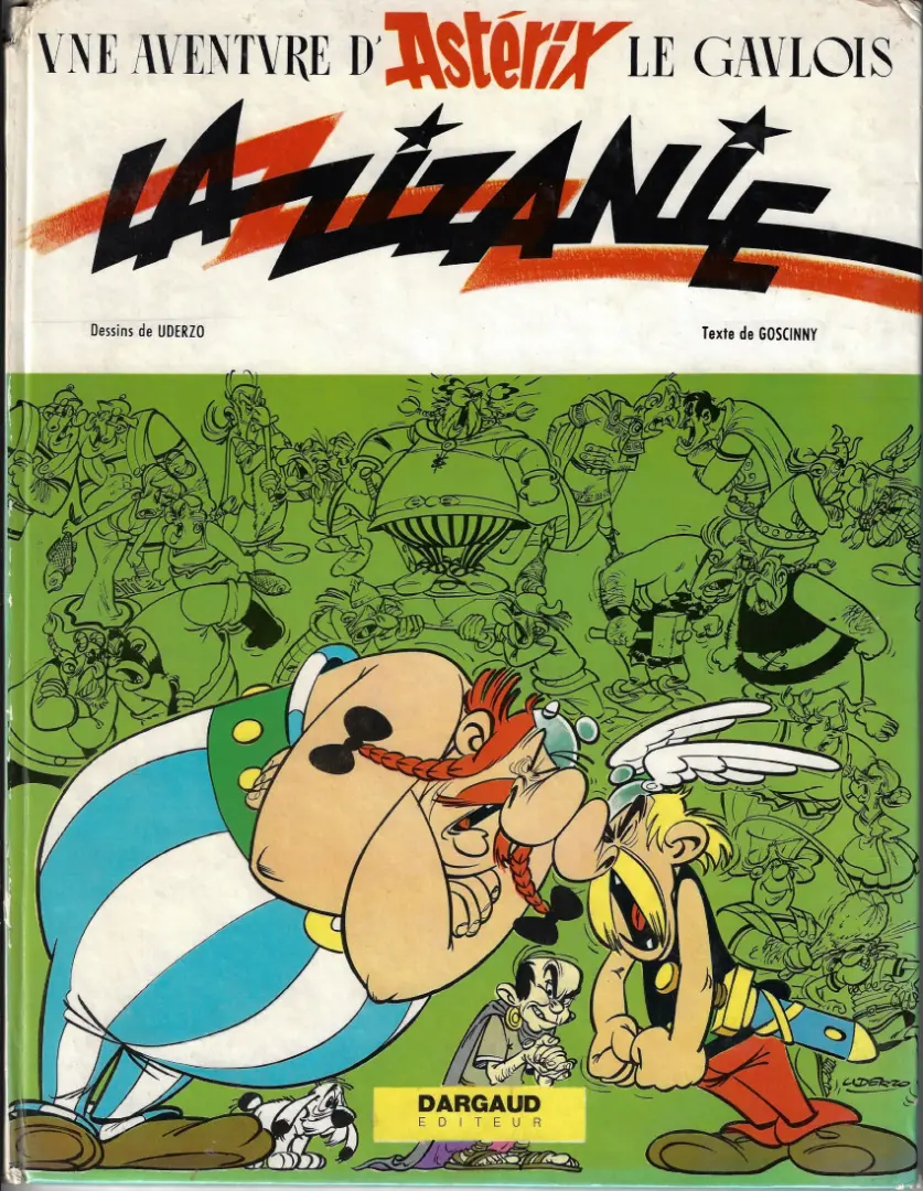 Couverture de l'album Astérix Tome 15 La zizanie