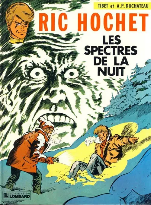 Couverture de l'album Ric Hochet Tome 12 Les spectres de la nuit