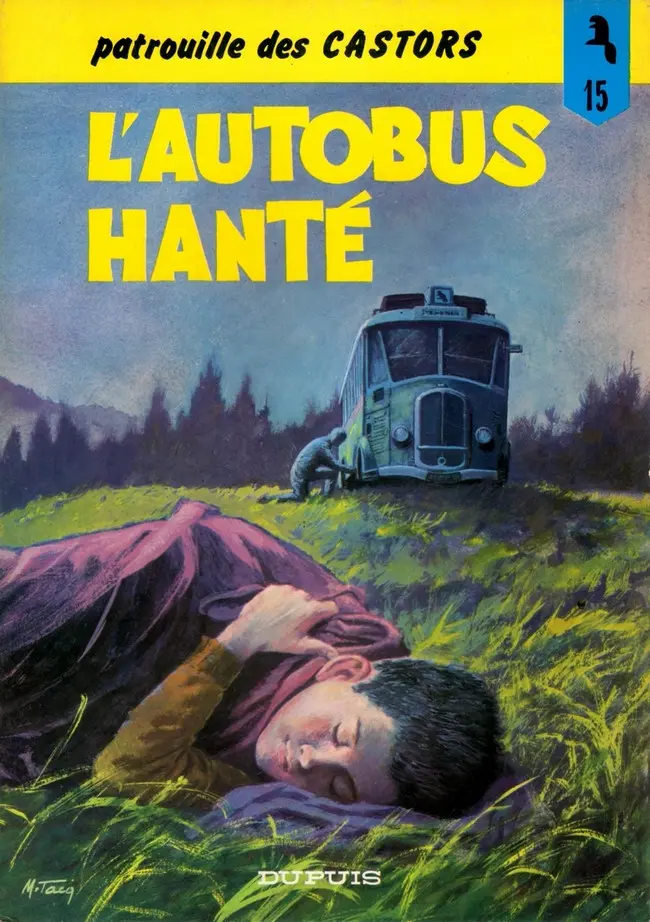 Couverture de l'album La Patrouille des Castors Tome 15 L'autobus hanté