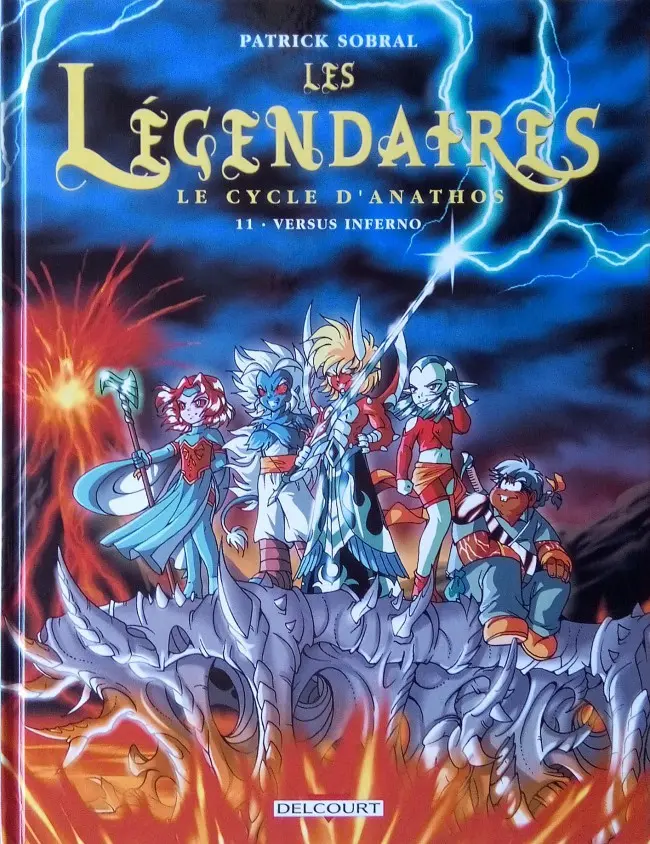 Couverture de l'album Les Légendaires Tome 11 Le Cycle d'Anathos : Versus Inferno