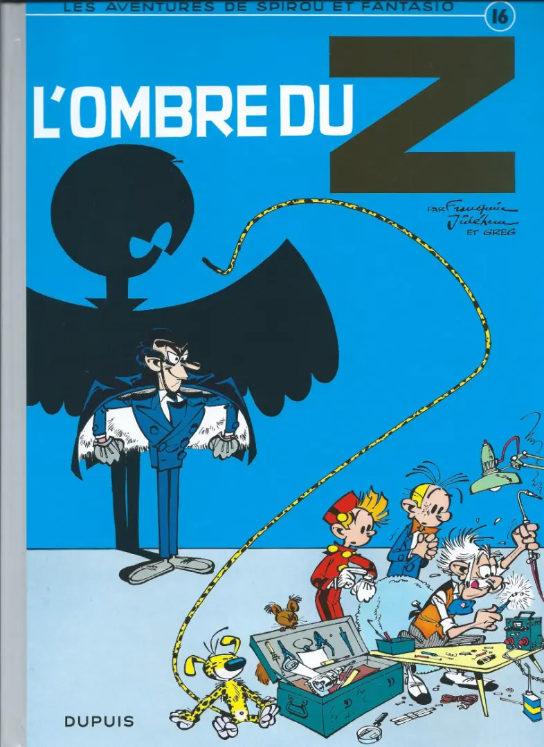 Couverture de l'album Spirou et Fantasio Tome 16 L'ombre du Z