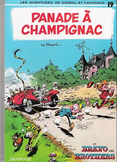 Couverture de l'album Spirou et Fantasio Tome 19 Panade à Champignac