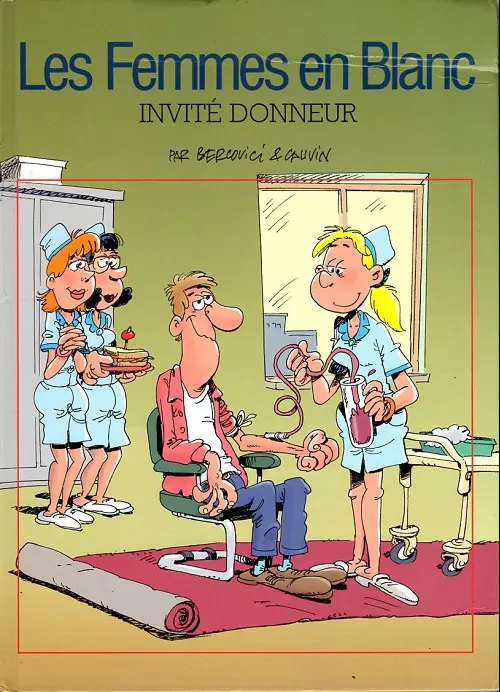 Couverture de l'album Les Femmes en Blanc Tome 28 Invité donneur