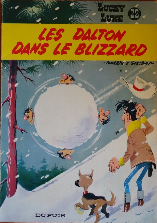 Couverture de l'album Lucky Luke Tome 22 Les Dalton dans le blizzard