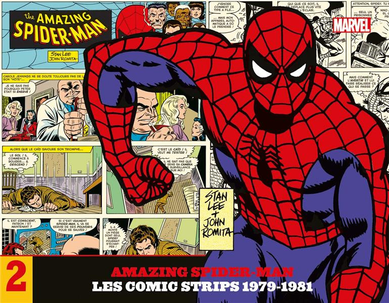 Couverture de l'album Amazing Spider-Man : Les Comic Strips 2 1979-1981