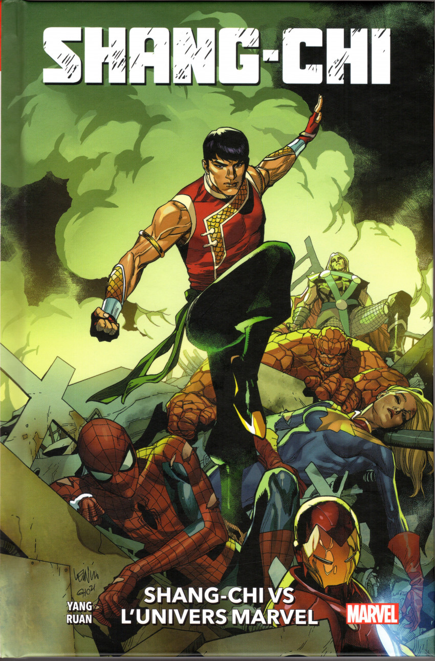 Couverture de l'album Shang-Chi Tome 2 Shang-Chi VS l'univers Marvel