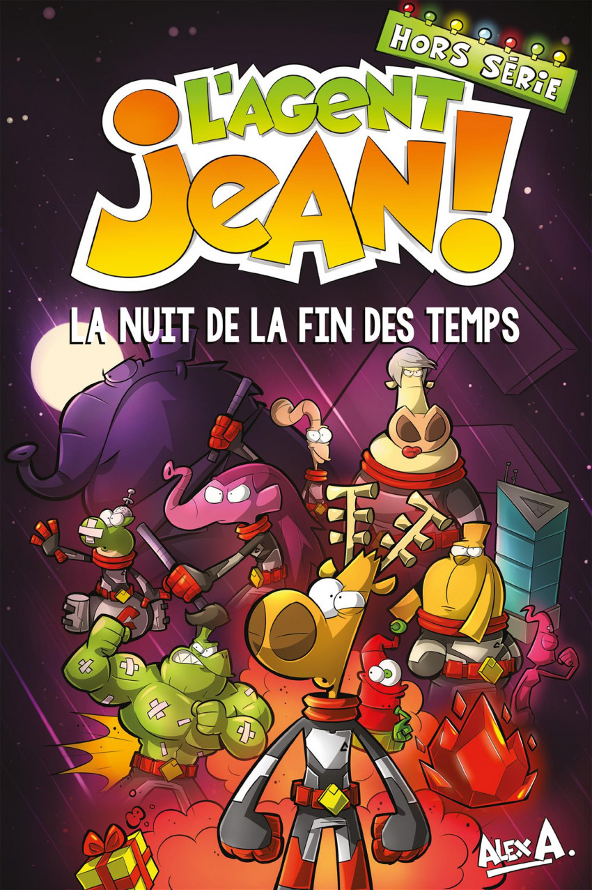 Couverture de l'album L'Agent Jean ! La nuit de la fin des temps