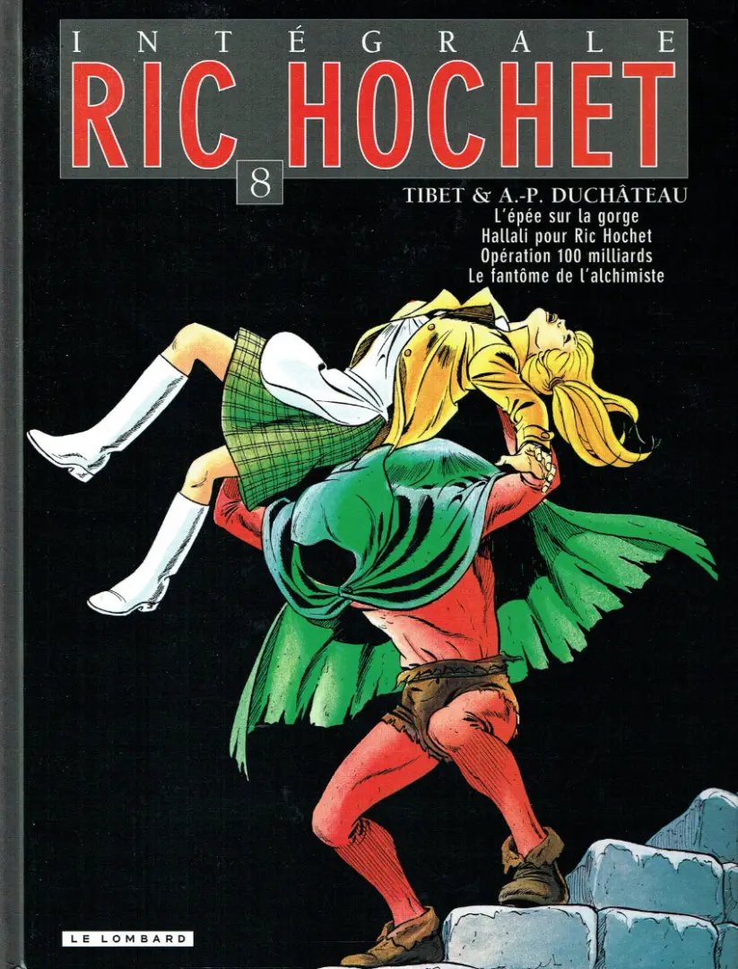 Couverture de l'album Ric Hochet Intégrale Tome 8