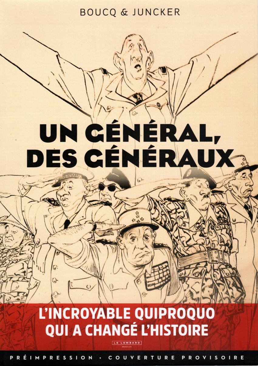 Couverture de l'album Un général, des généraux