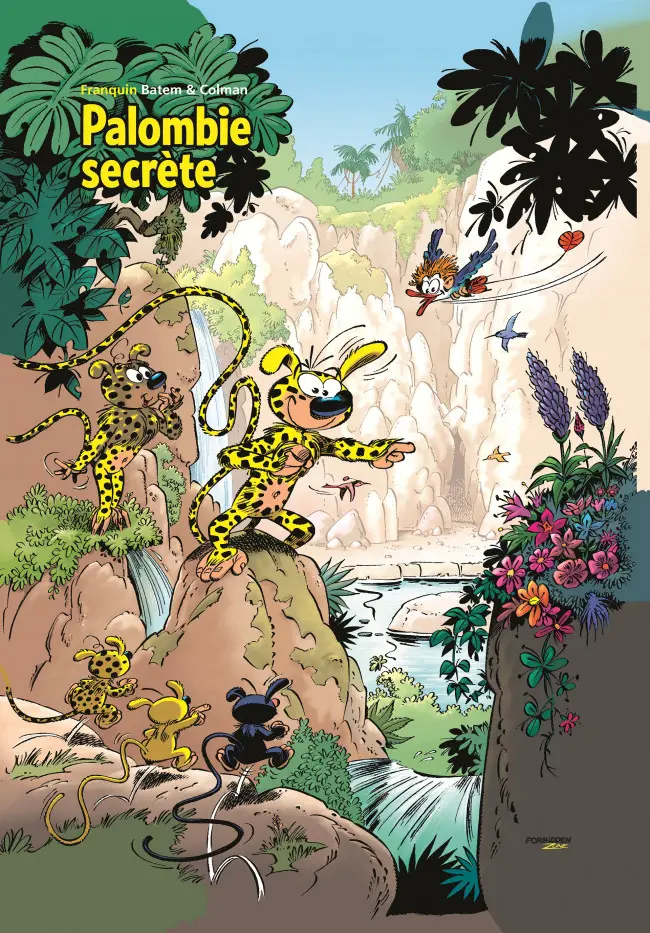 Couverture de l'album Marsupilami Tome 30 Palombie secrète