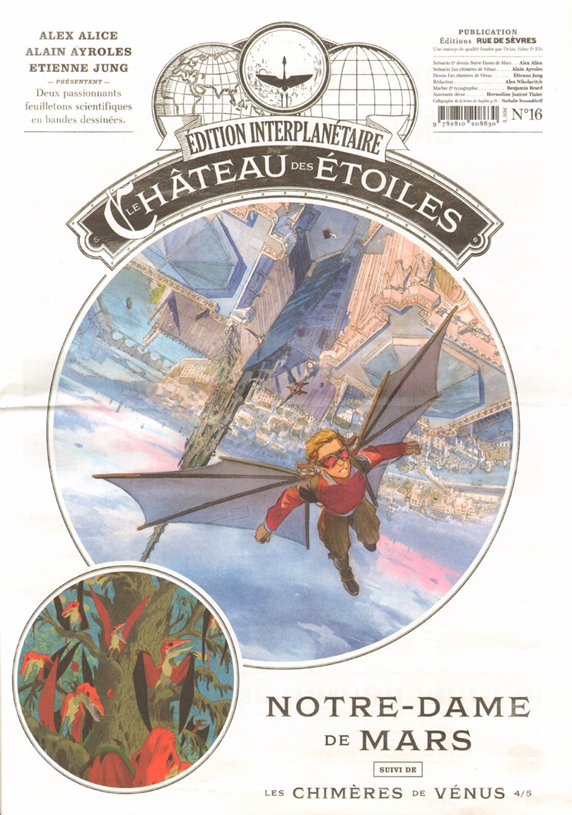 Couverture de l'album Le Château des étoiles N° 16 Notre-Dame de Mars, suivi de Les Chimères de Vénus 4/5