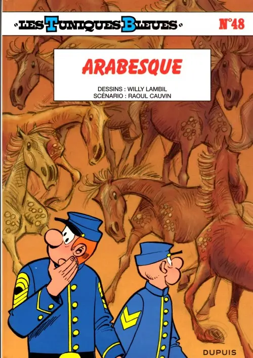 Couverture de l'album Les Tuniques Bleues Tome 48 Arabesque