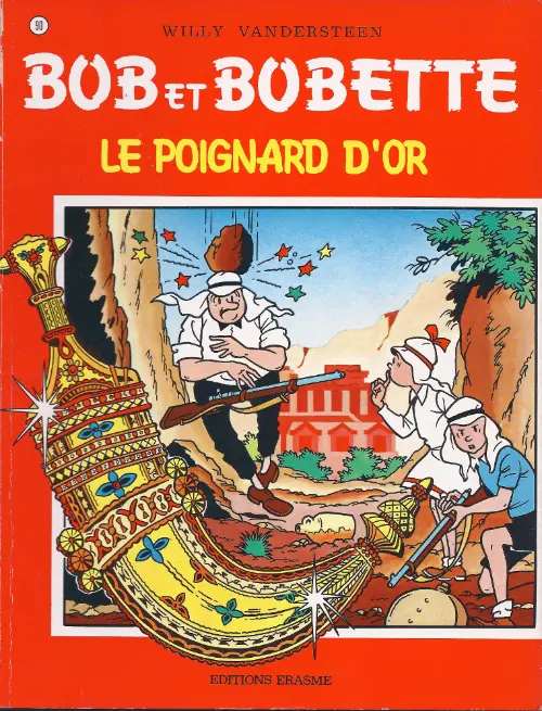 Couverture de l'album Bob et Bobette Tome 90 Le poignard d'or