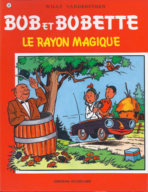 Couverture de l'album Bob et Bobette Tome 107 Le rayon magique
