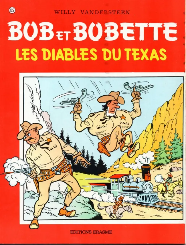 Couverture de l'album Bob et Bobette Tome 125 Les diables du Texas