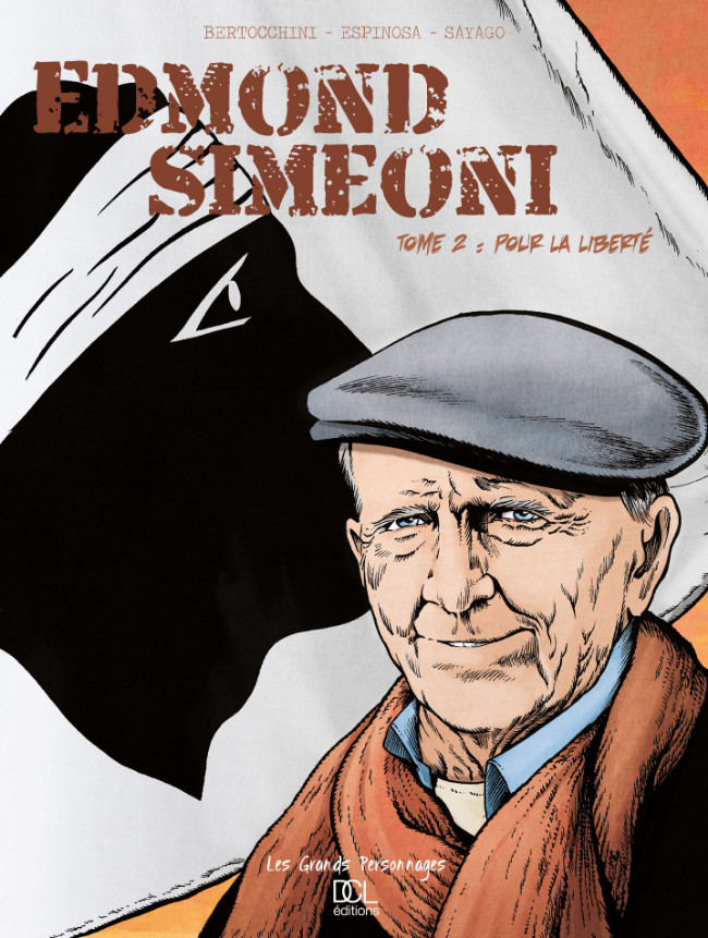 Couverture de l'album Edmond Simeoni Tome 2 Pour la liberté
