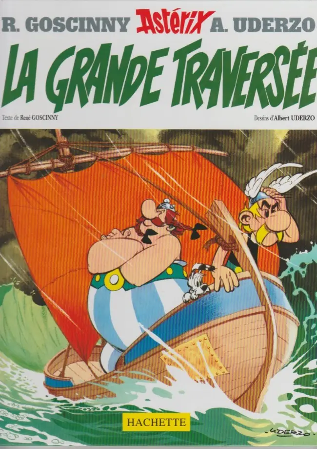 Couverture de l'album Astérix Tome 22 La grande traversée