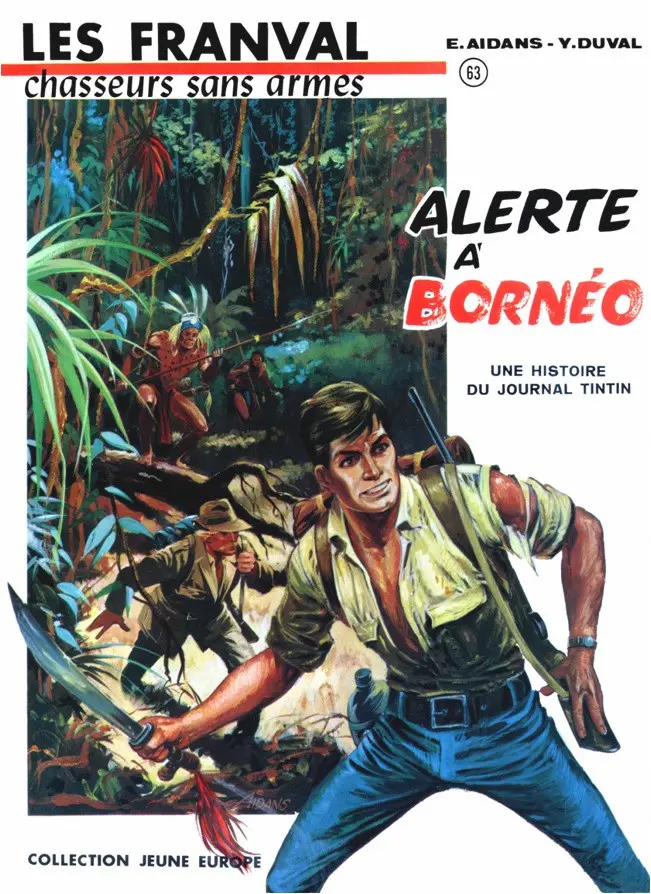 Couverture de l'album Les Franval Tome 6 Alerte à Bornéo
