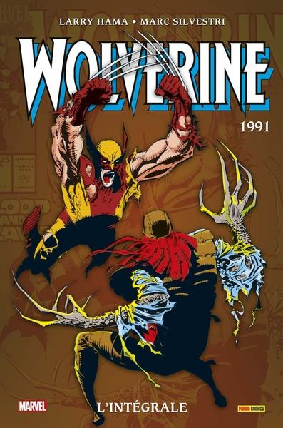 Couverture de l'album Wolverine - L'Intégrale Tome 4 1991