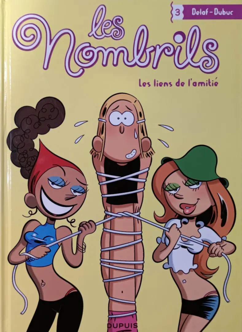 Couverture de l'album Les Nombrils Tome 3 Les liens de l'amitié