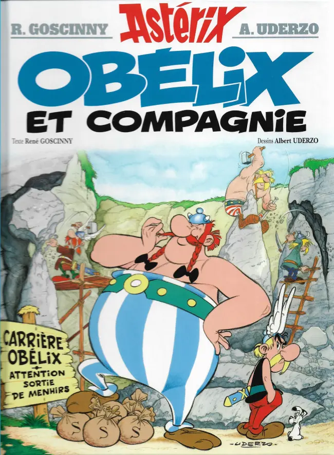 Couverture de l'album Astérix Tome 23 Obélix et compagnie