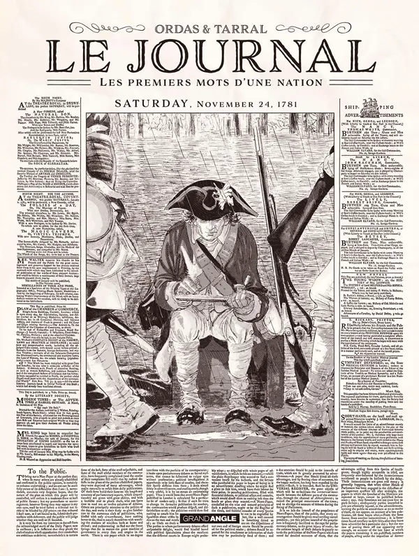 Couverture de l'album Le Journal Volume 1 Les Premiers Mots d'une Nation