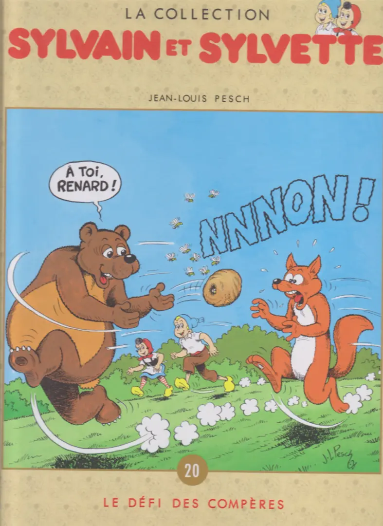 Couverture de l'album Sylvain et Sylvette Tome 20 Le défi des compères