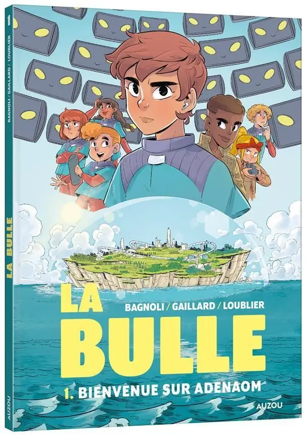 Couverture de l'album La Bulle 1 Bienvenue sur Adenaom