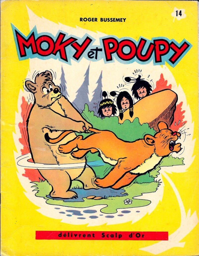 Couverture de l'album Moky et Poupy Tome 14 Moky et Poupy délivrent Scalp d'or