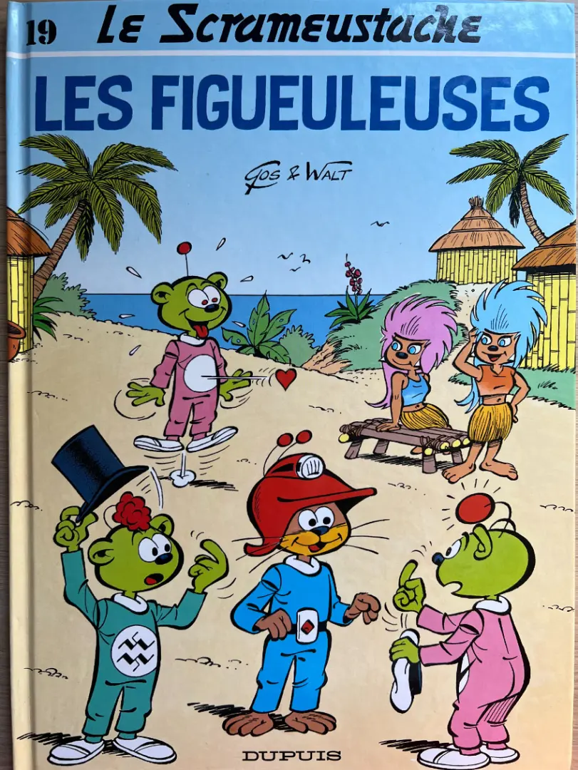Couverture de l'album Le Scrameustache Tome 19 Les figueuleuses