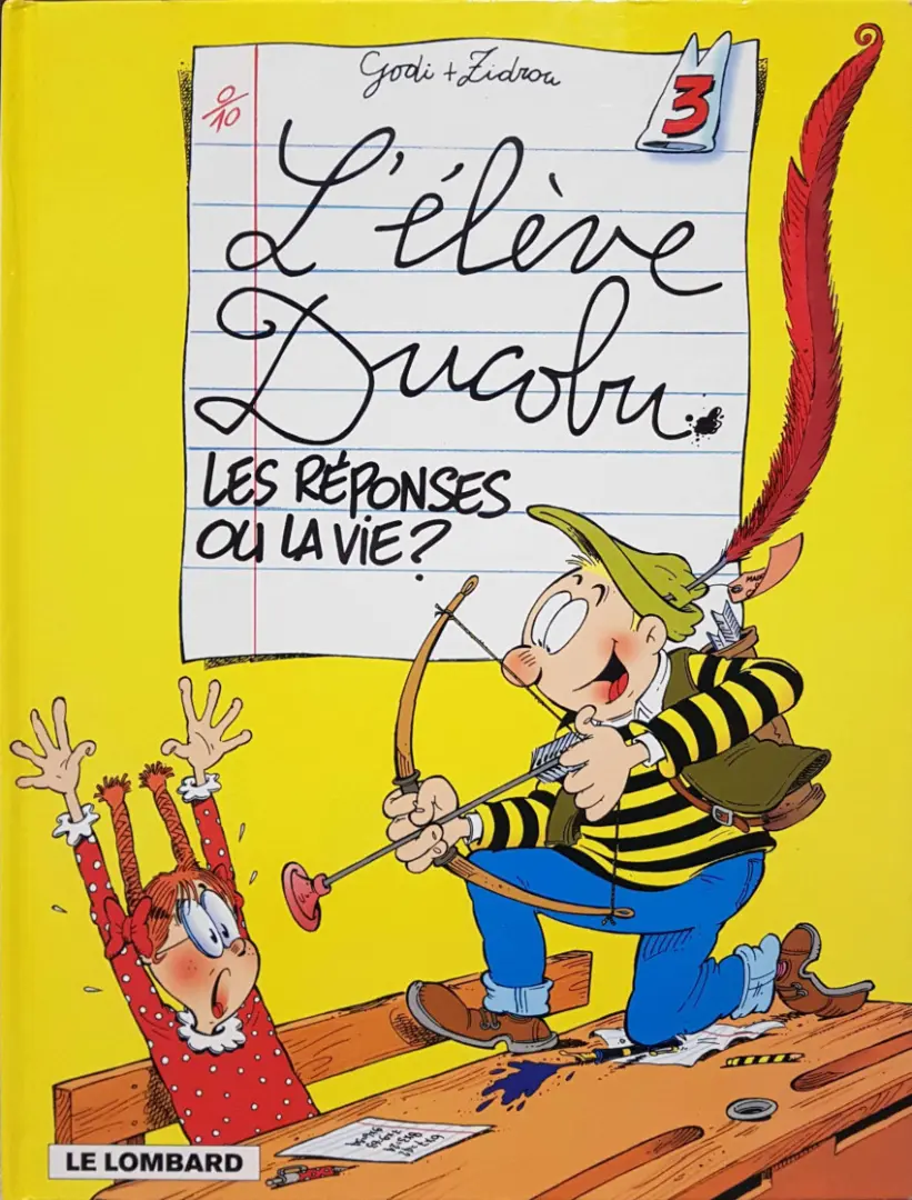 Couverture de l'album L'Élève Ducobu Tome 3 Les réponses ou la vie ?