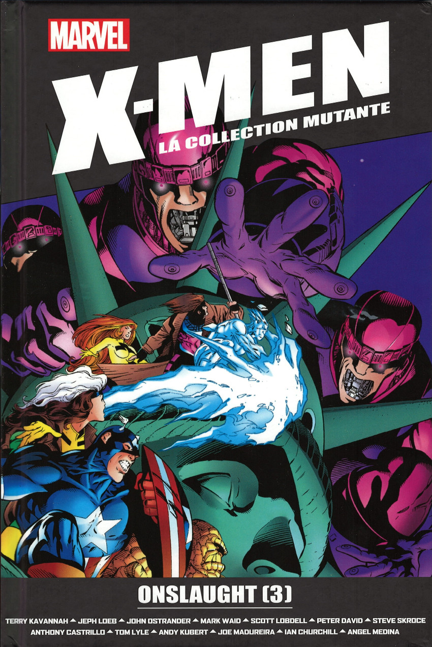 Couverture de l'album X-Men - La Collection Mutante Tome 79 Onslaught (3)