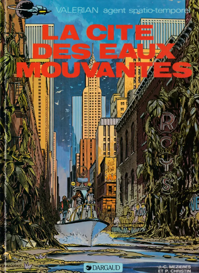 Couverture de l'album Valérian Tome 1 La cité des eaux mouvantes