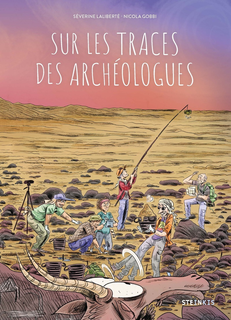 Couverture de l'album Sur les traces des archéologues