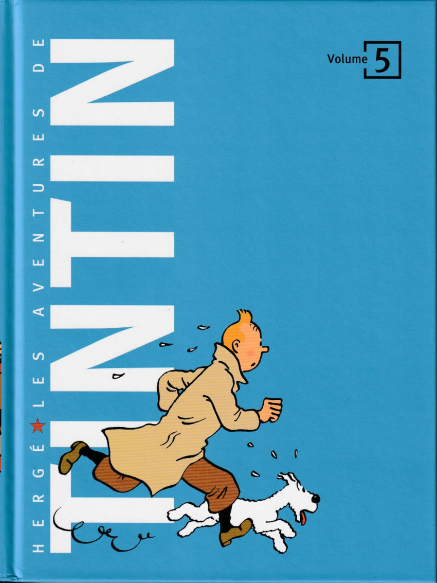 Couverture de l'album Tintin Mini-intégrales (Albums du coffret) Volume 5