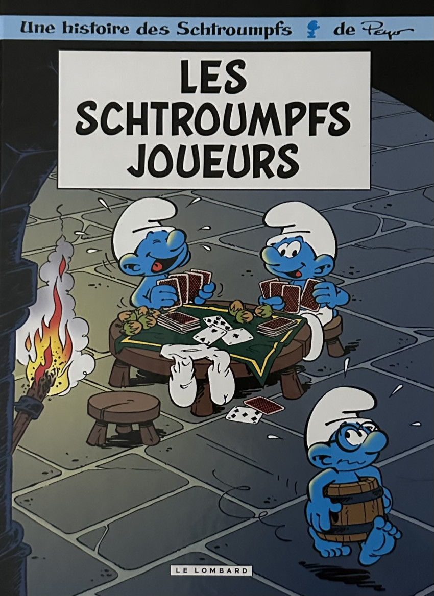 Couverture de l'album Les Schtroumpfs Tome 23 Les Schtroumpfs joueurs