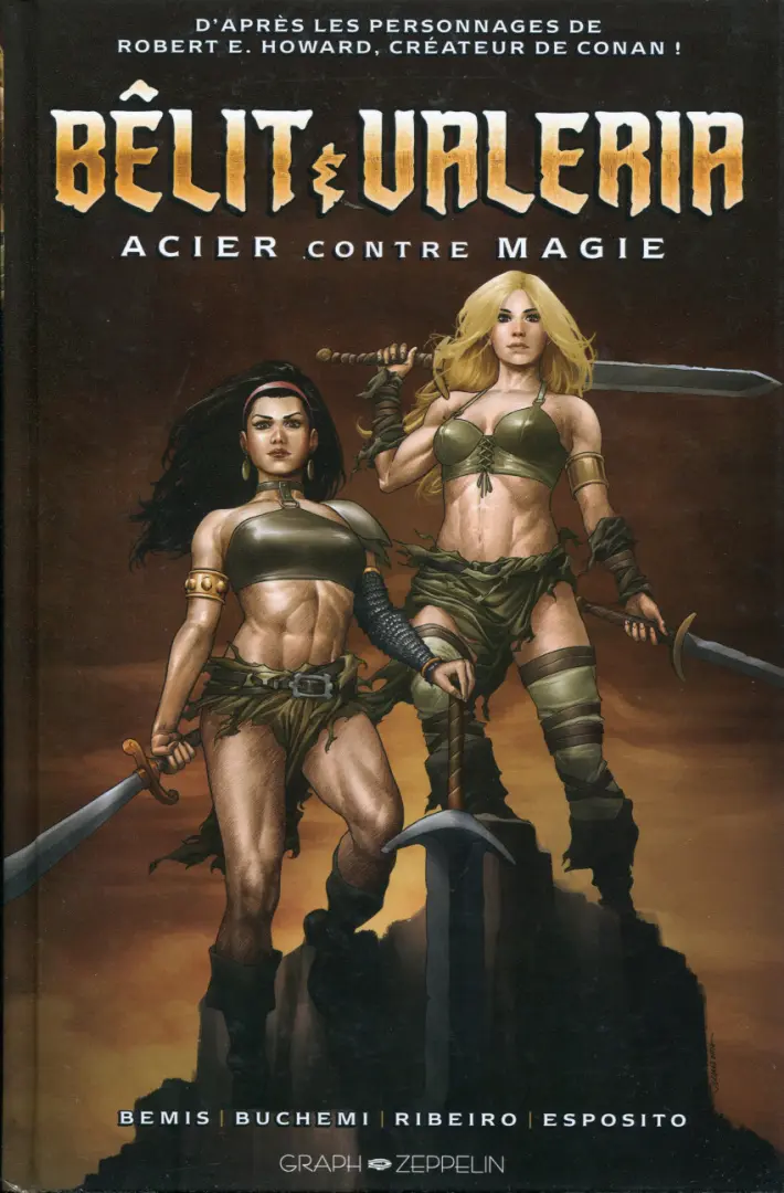 Couverture de l'album Bêlit & Valeria Acier contre Magie