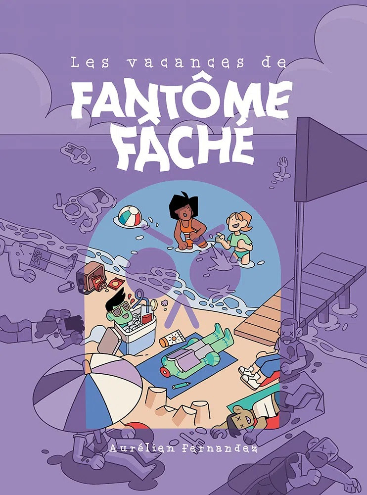 Couverture de l'album Fantôme Fâché Tome 1 Les vacances de Fantôme fâché