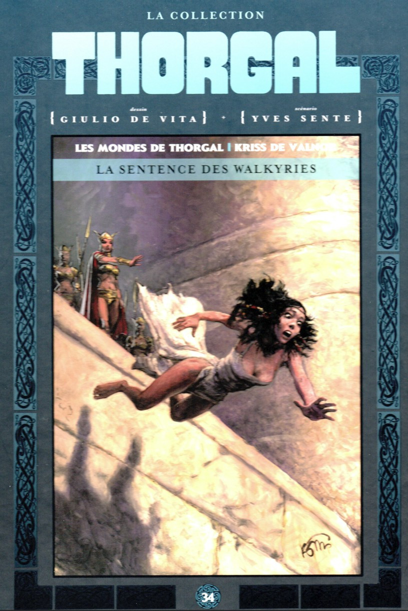 Couverture de l'album Thorgal - La collection Tome 34 La sentence des walkyries